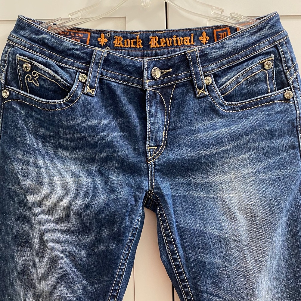 Rock Revival women’s straight jeans 30